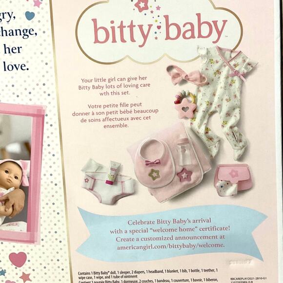 American Girl “Bitty Baby” Doll care & Play Set (18M+) - Picture 7 of 7